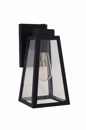 Sorano One Light Outdoor Lantern Textured BlackOutdoor wall sconces with motion sensor