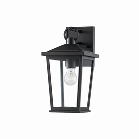 Soren One Light Outdoor Wall Sconce Textured BlackOutdoor wall sconces with motion sensor