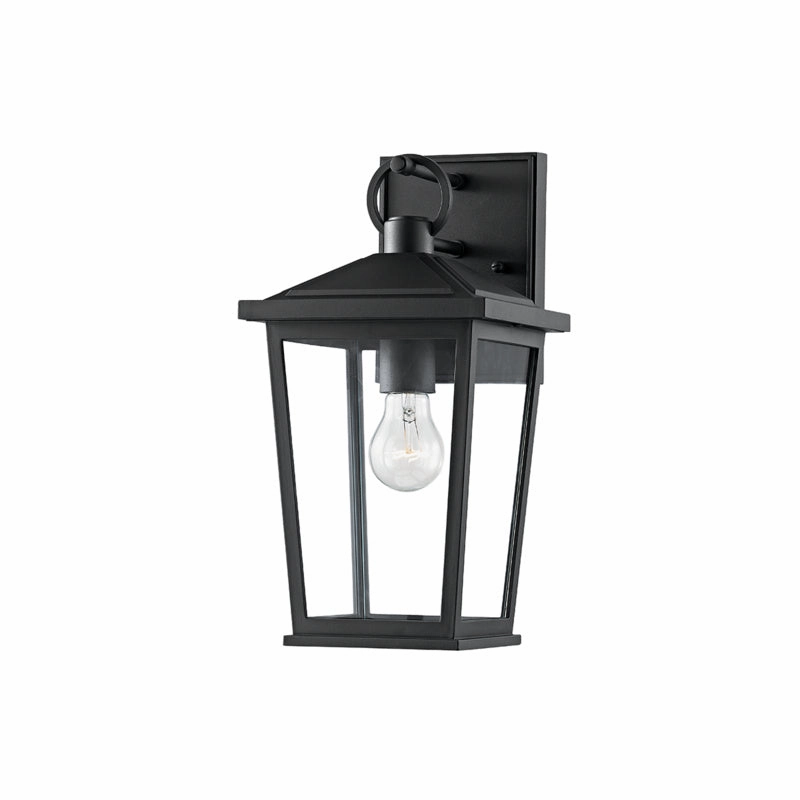 Soren One Light Outdoor Wall Sconce Textured BlackOutdoor wall sconces with motion sensor