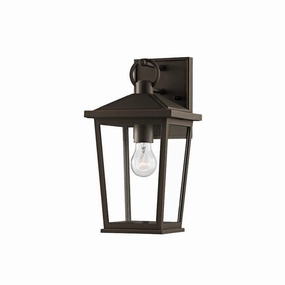 Soren One Light Outdoor Wall Sconce Textured Bronze W/ HlOutdoor wall sconces with motion sensor