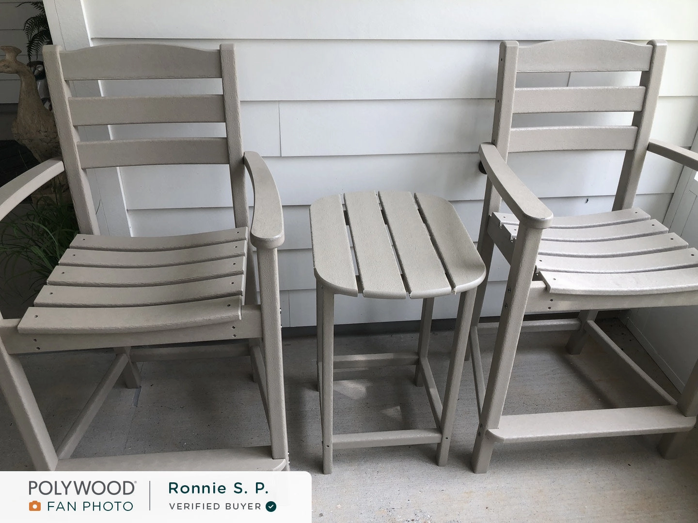 South Beach 26" Counter Side Table