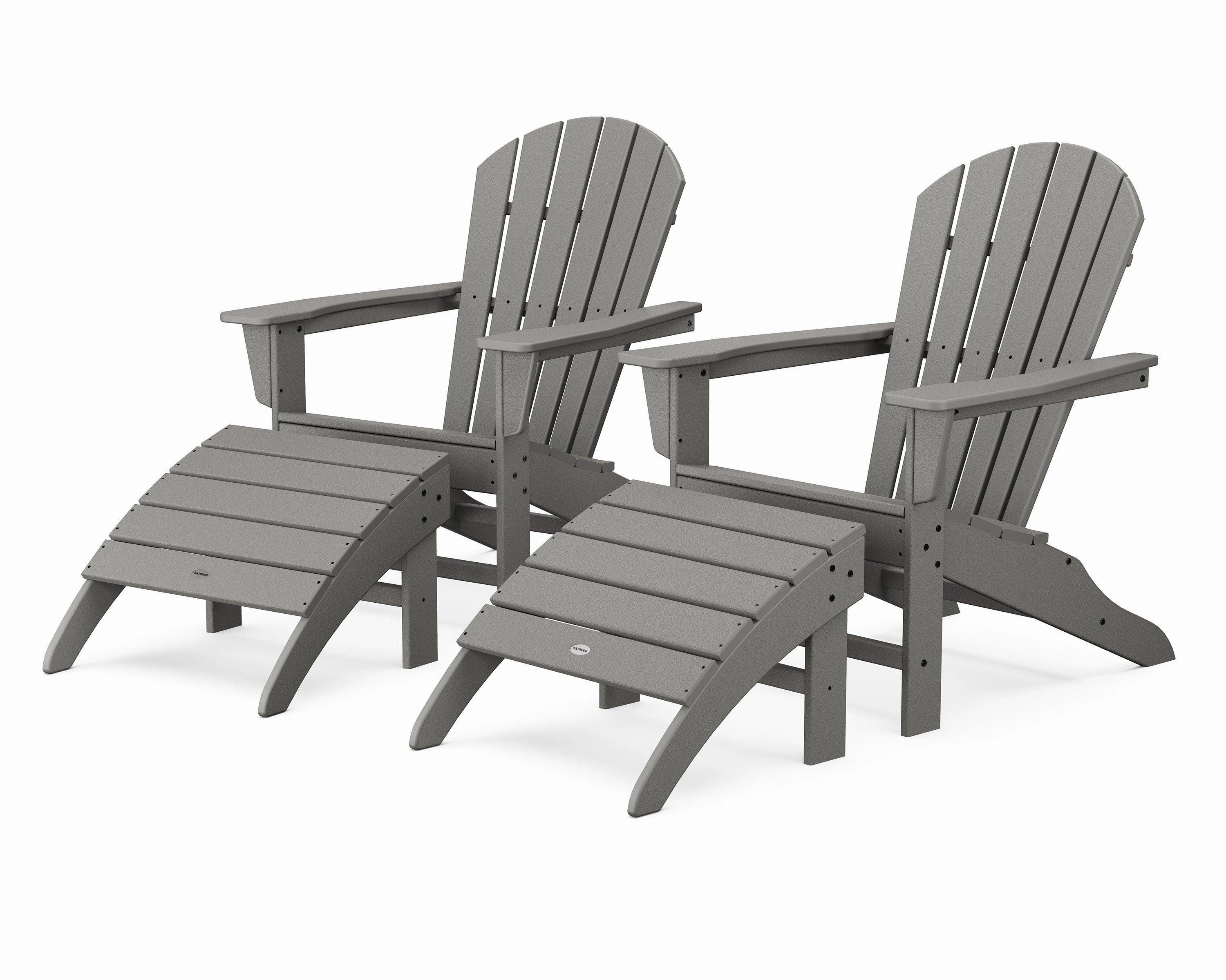 South Beach 4-Piece Adirondack Setoutdoor patio dining furniture set