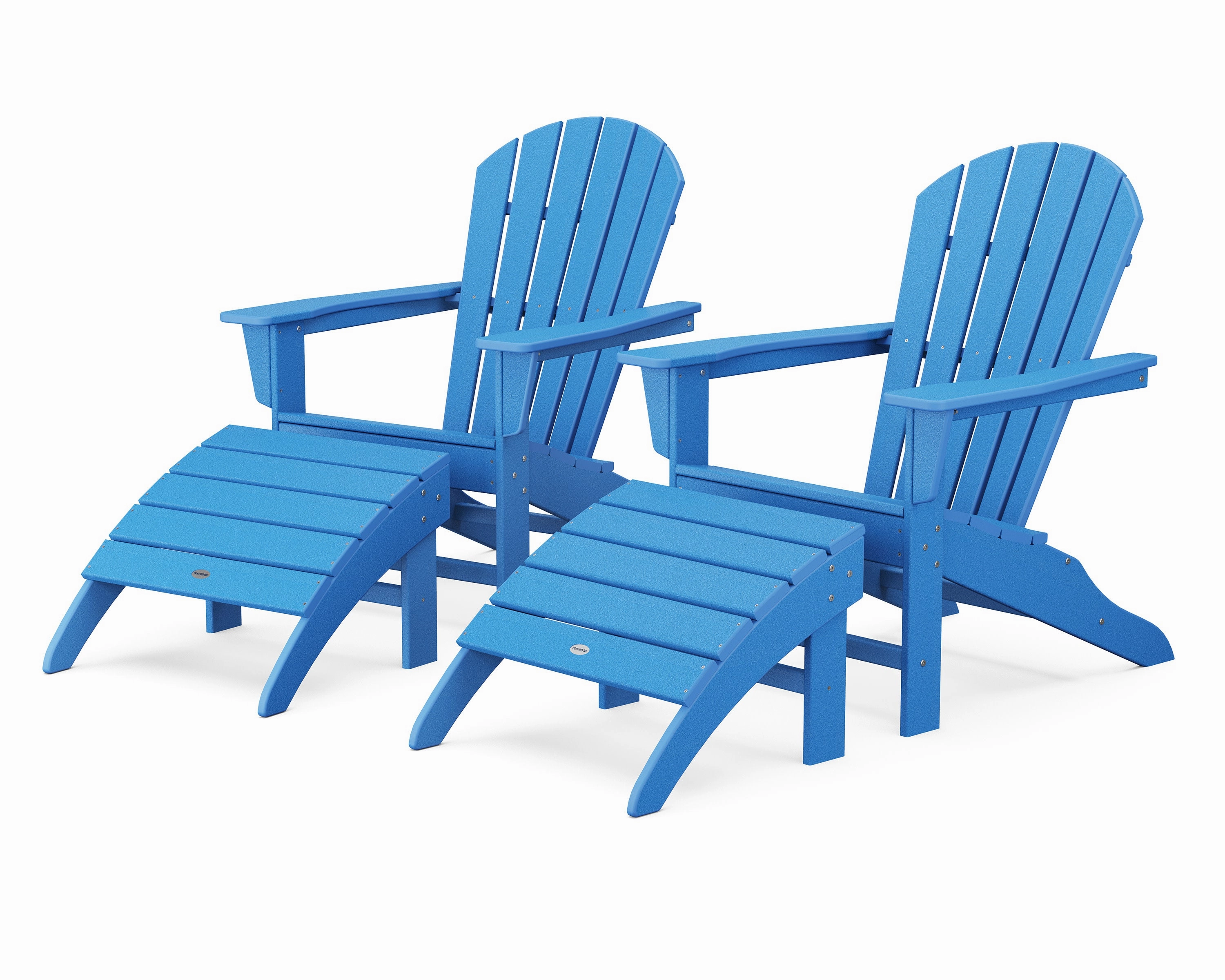 South Beach 4-Piece Adirondack Set