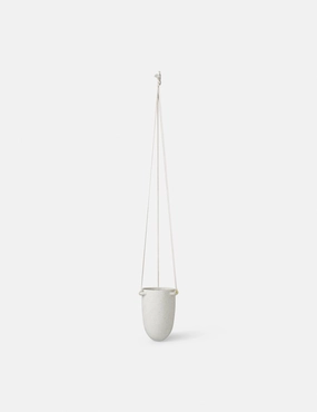 Speckle Hanging Pot by Ferm Living mini herb garden planters for kitchen