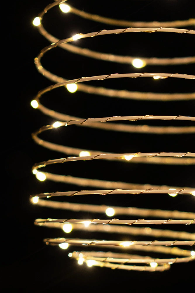 Spiral Solar Exterior Lamp