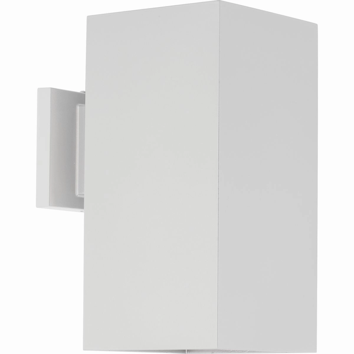 Square One Light Wall Lantern White
