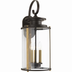 Squire Three Light Large Wall Lantern Antique BronzeOutdoor wall sconces with motion sensor