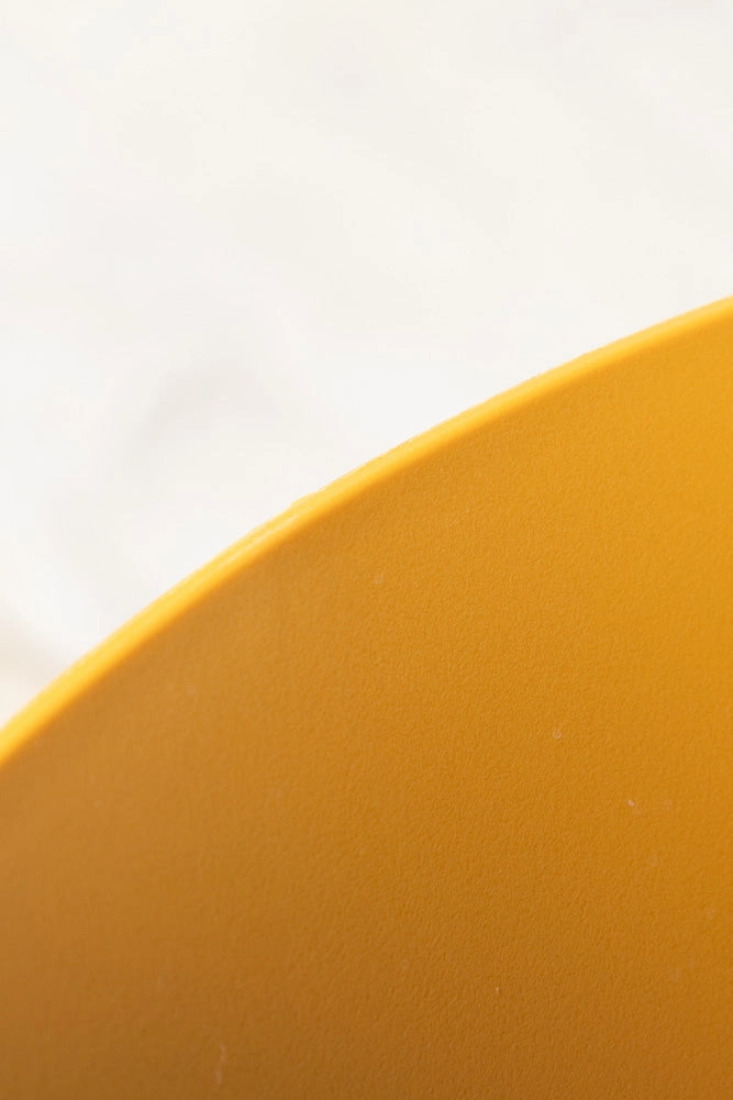 Stackable Garden Chair in Ochre Yellow