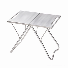 Stainless Steel My Table heavy-duty garden utility cart with handle