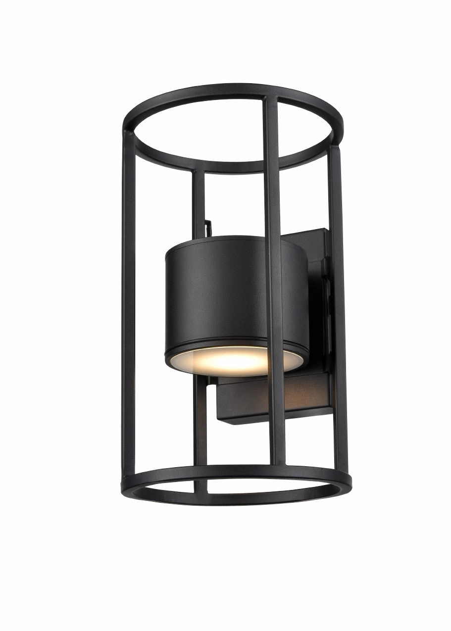 Starline One Light Outdoor Wall Sconce BlackOutdoor wall sconces with motion sensor