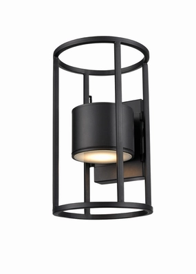 Starline One Light Outdoor Wall Sconce BlackOutdoor wall sconces with motion sensor