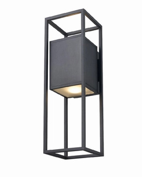 Starline Two Light Wall Sconce Black w/Half Opal GlassOutdoor wall sconces with motion sensor