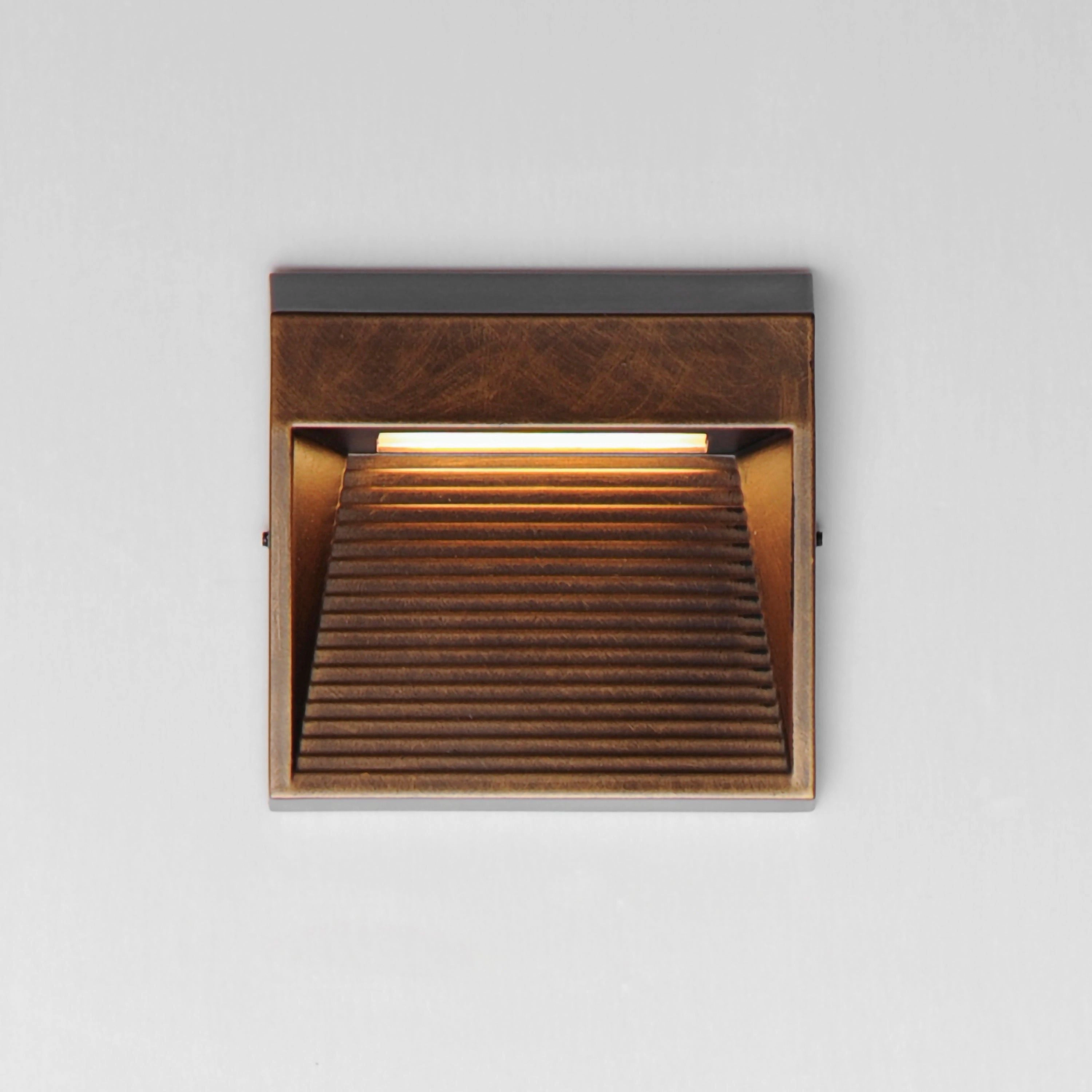 Steppes Small LED Outdoor Wall Sconce