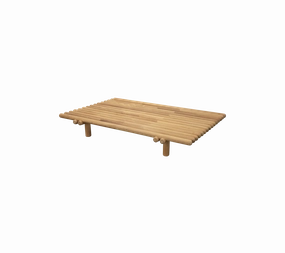 Sticks platform coffee tableoutdoor coffee table for patio or lounge