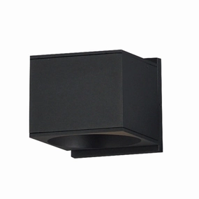 Stout LED Wall Sconce BlackOutdoor wall sconces with motion sensor