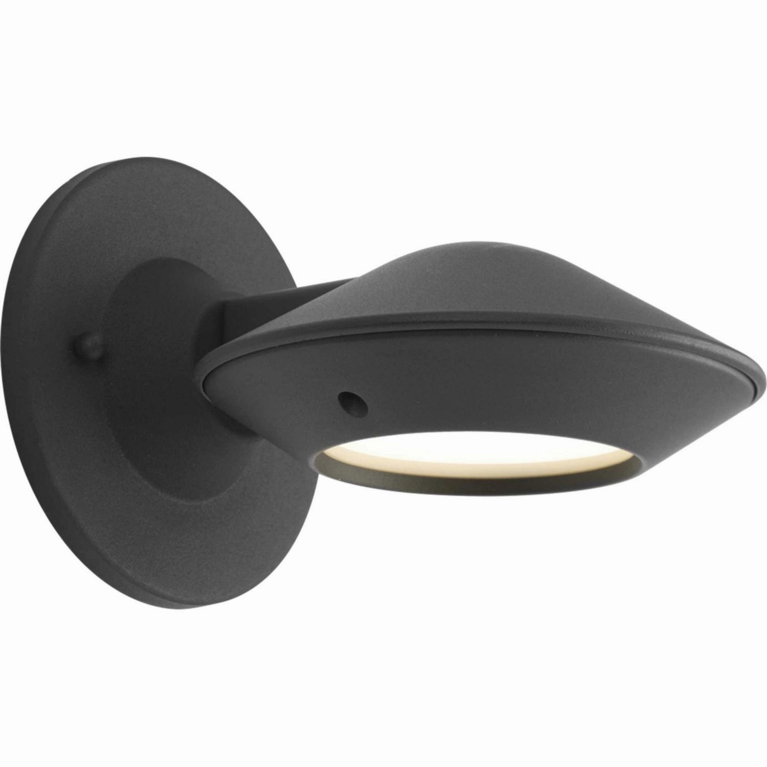 Strata Led LED Wall Lantern Black