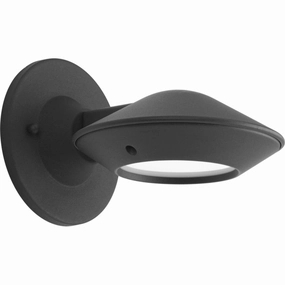 Strata Led LED Wall Lantern BlackOutdoor wall sconces with motion sensor