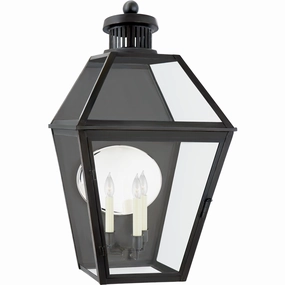 Stratford Large 3/4 Wall LanternWeatherproof outdoor lighting