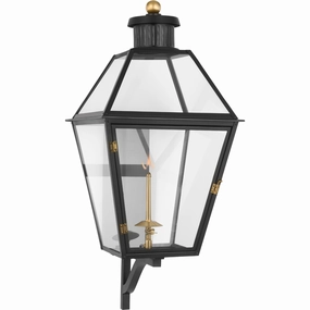 Stratford Large Bracketed Gas Wall LanternWeatherproof outdoor lighting