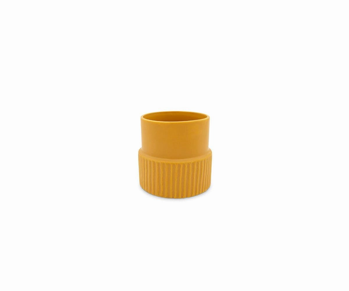 Striped Ceramic Planteroutdoor garden decorative ornaments