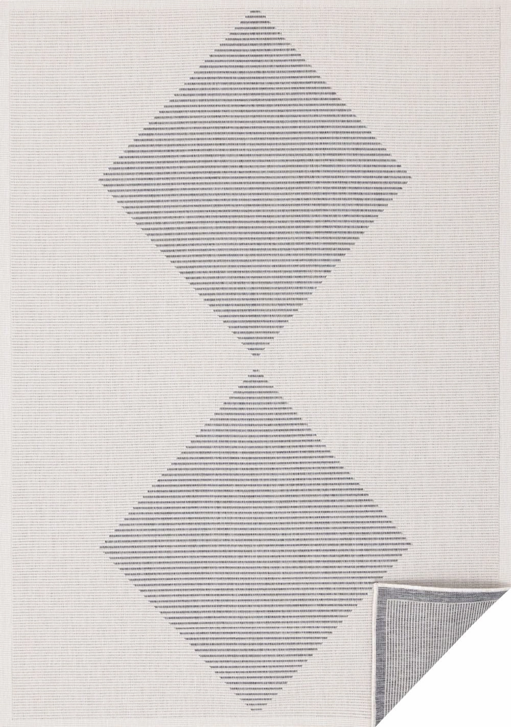 Summer Breeze 5'3" x 7'7" Outdoor Diamond Rug - White, Greyoutdoor patio furniture set