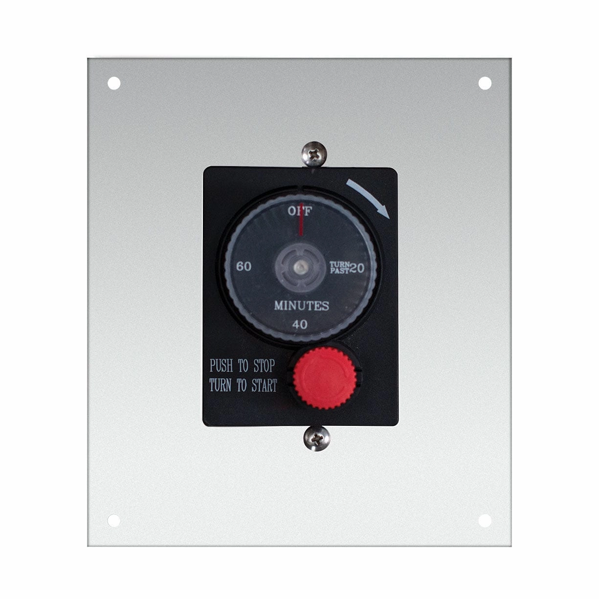 Summerset 1-Hour Mechanical Timer with Manual Emergency Shut-off ESTOP1-0H