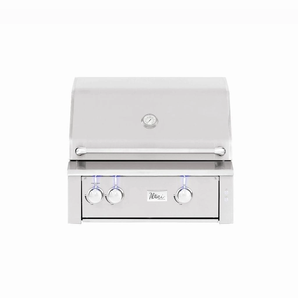 Summerset Alturi 30" U-Tube 2-Burner Built-In Gas Grill ALT30T professional outdoor BBQ grill set