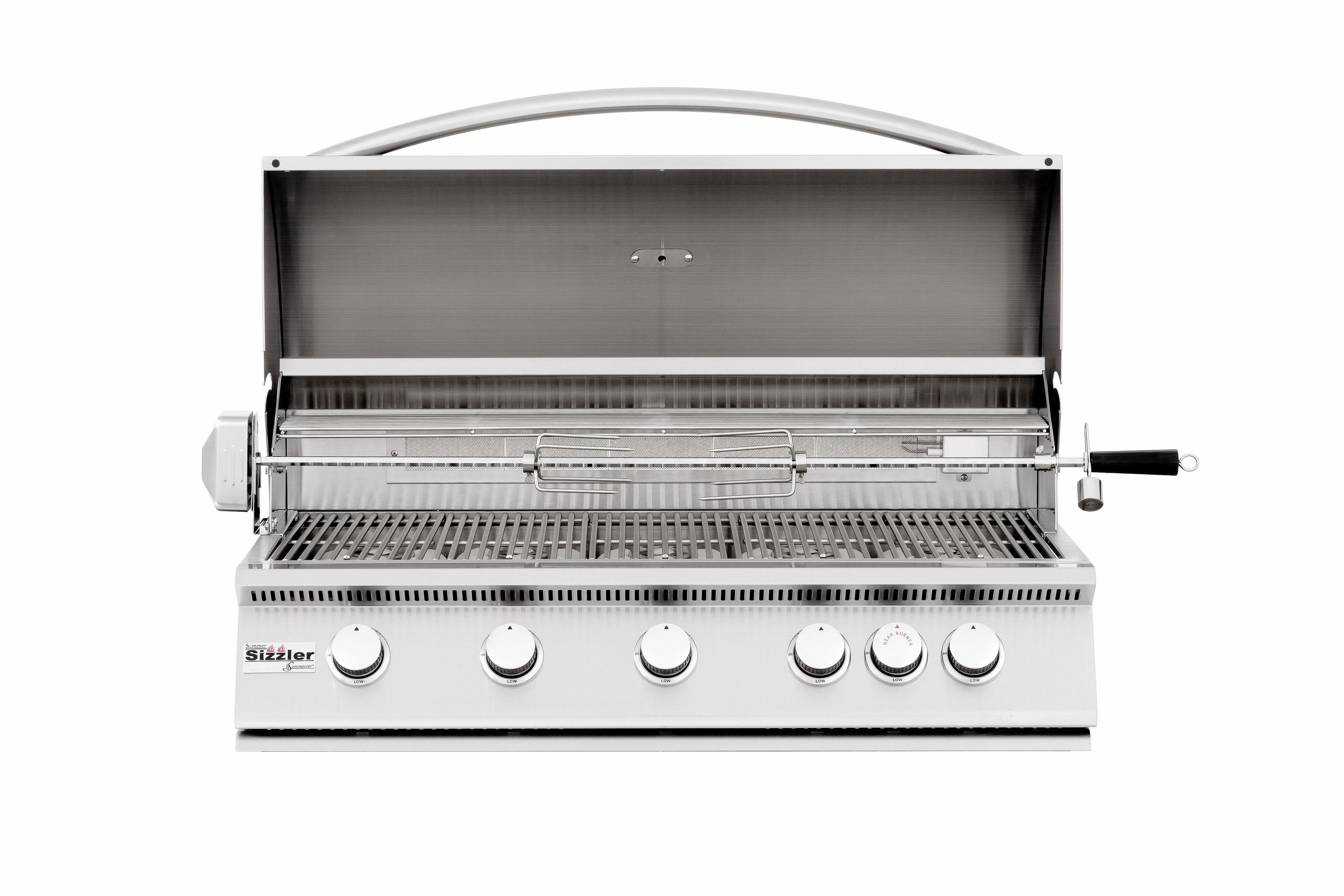 Summerset Sizzler 40" 5-Burner  Built-In Gas Grill SIZ40