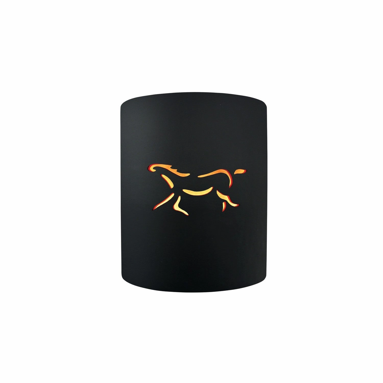 Sun Dagger One Light Outdoor Wall Sconce Carbon Matte Black w/ Champagne GoldOutdoor wall sconces with motion sensor