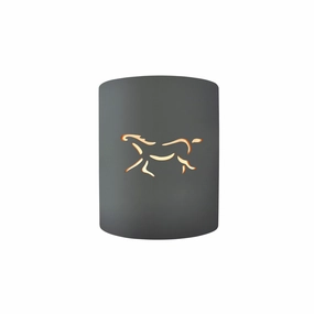 Sun Dagger One Light Outdoor Wall Sconce Gloss GreyOutdoor wall sconces with motion sensor