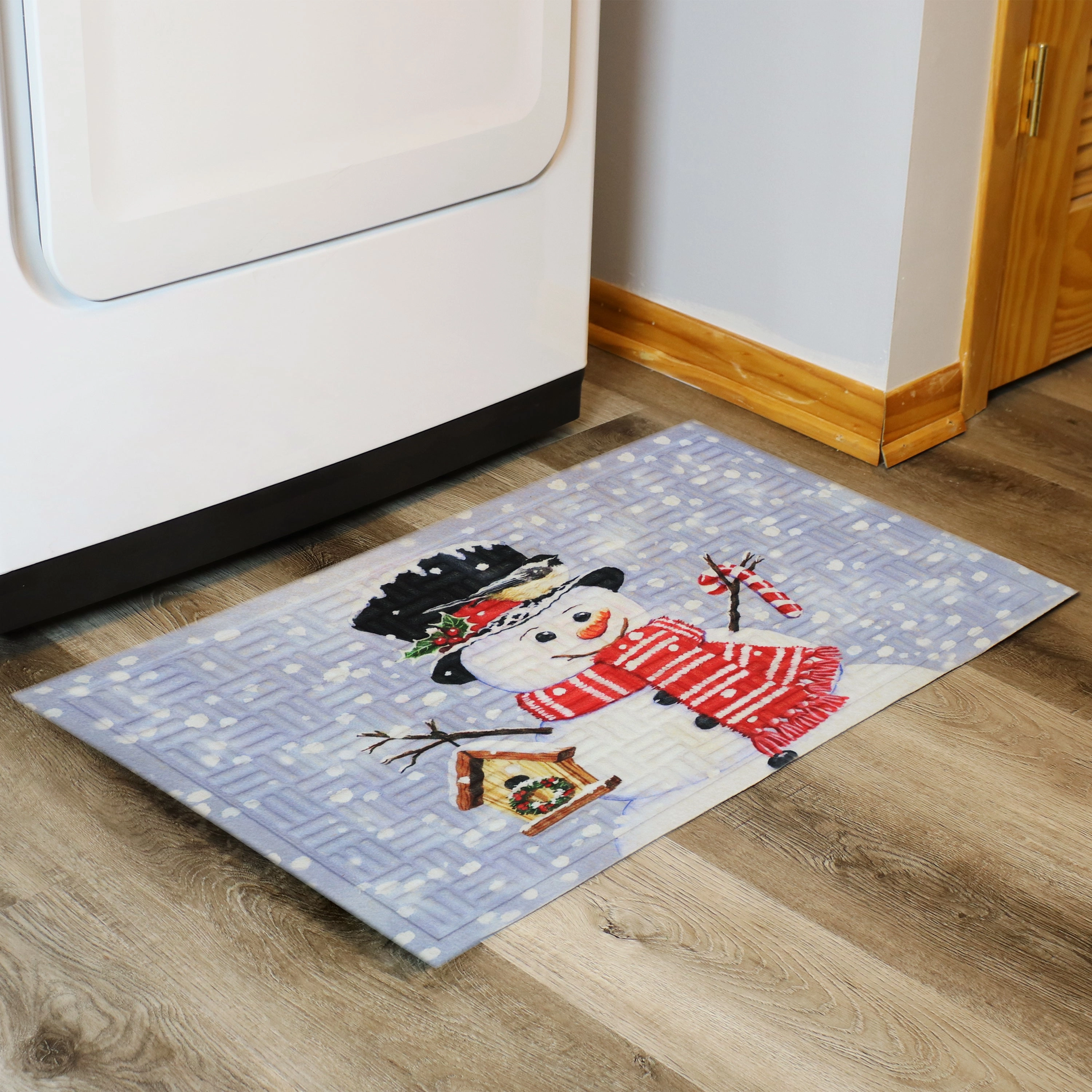 Sunnydaze 17.5" x 29" Indoor Holiday Entrance Mat