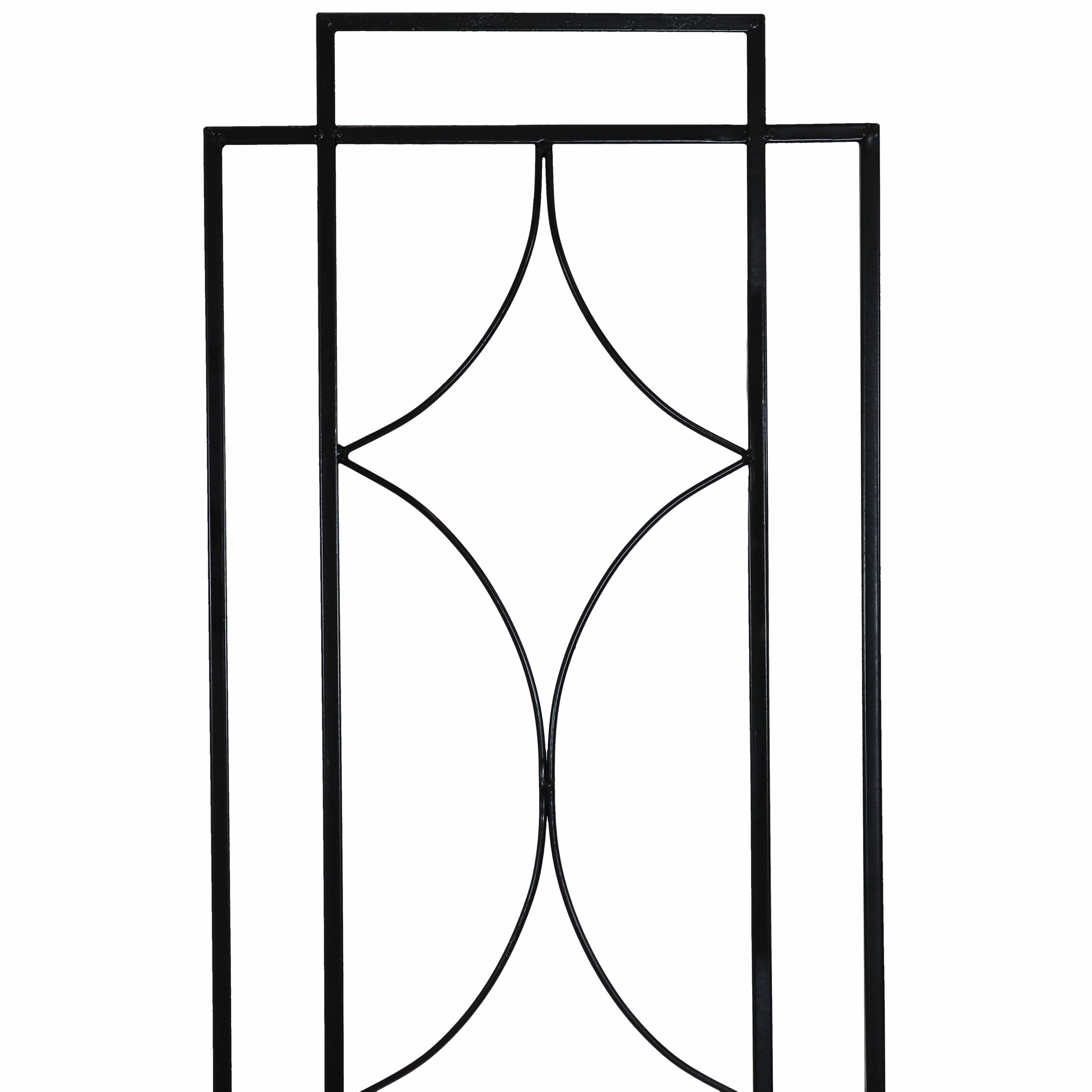 Sunnydaze 2-Piece Chic Diamonds Garden Trellis for Climbing Plants