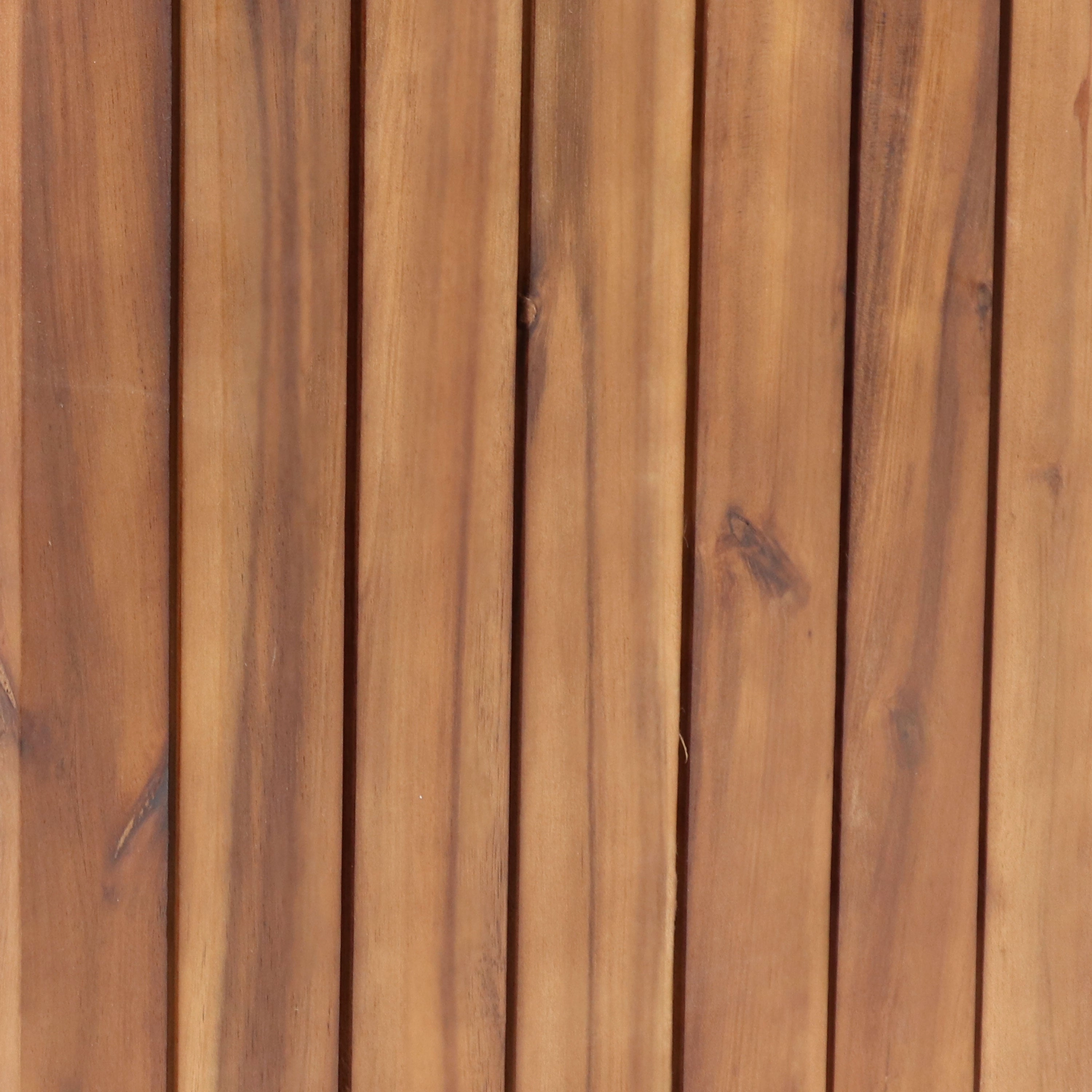 Sunnydaze 2-Piece Wooden Planter Boxes with Vertical Planks