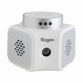 Sunnydaze 360 Indoor Mouse Repellent Ultrasonic Plug In with Flashing Lights decorative outdoor planter box designs