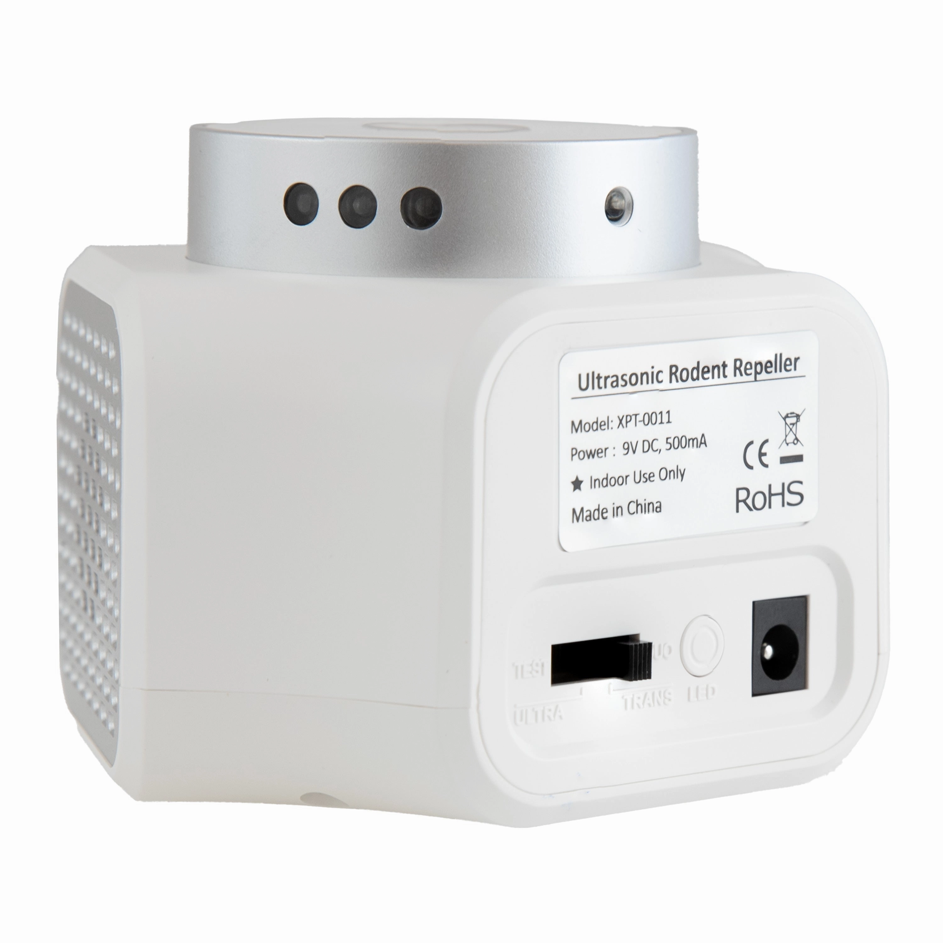 Sunnydaze 360 Indoor Mouse Repellent Ultrasonic Plug In with Flashing Lights