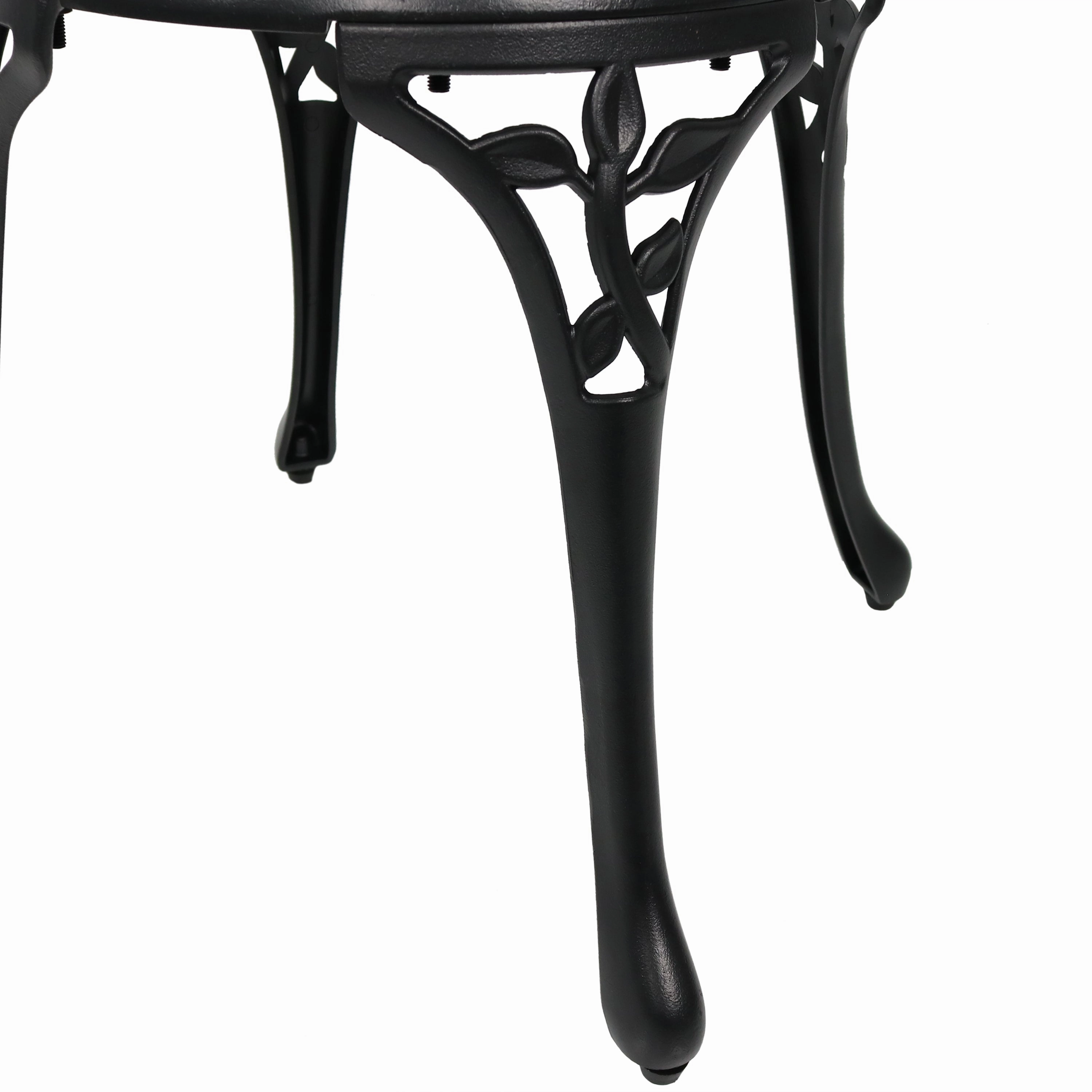 Sunnydaze 3-Piece Outdoor Cast Aluminum Patio Bistro Set
