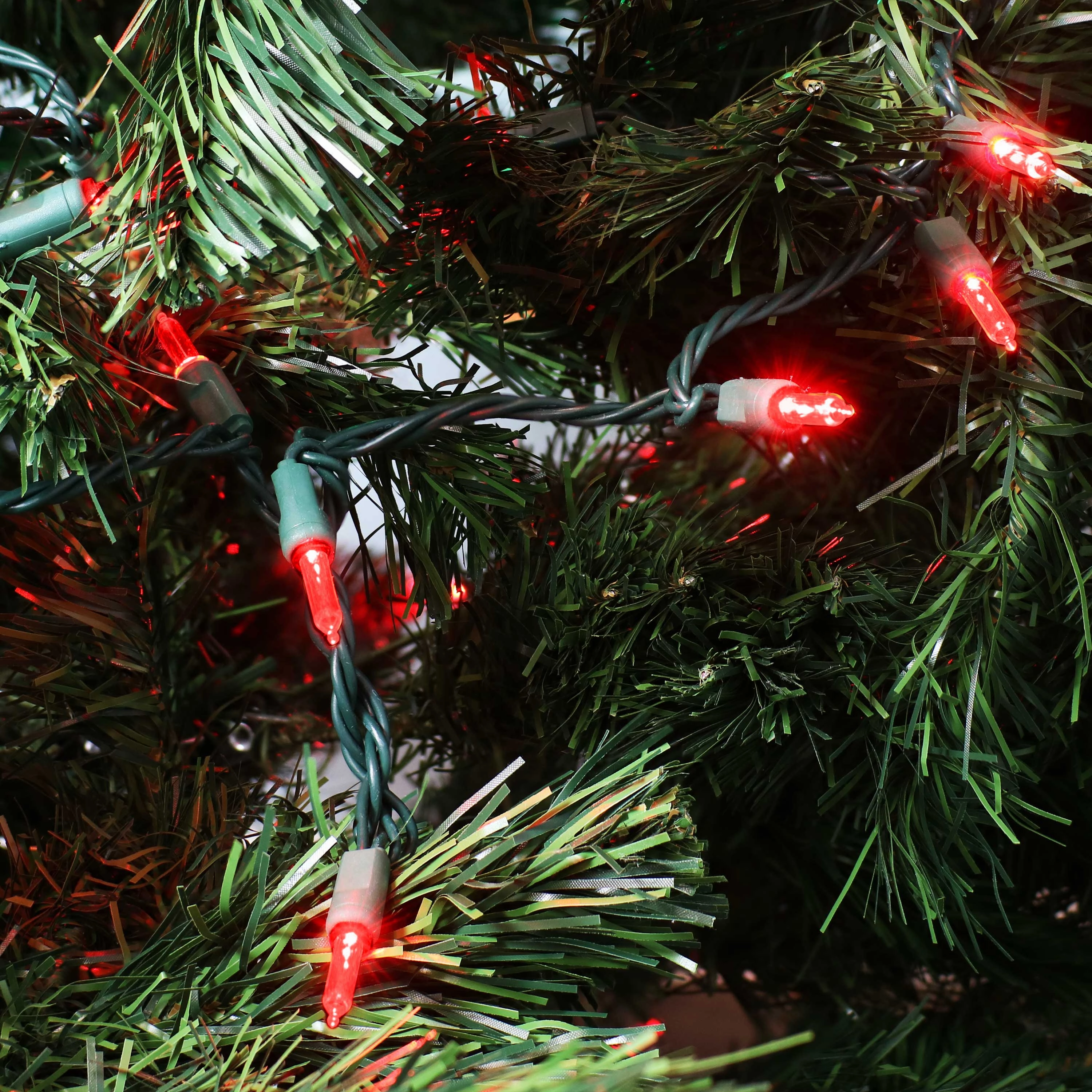 Sunnydaze 70-Count M6 Smooth LED Christmas Tree String Lights