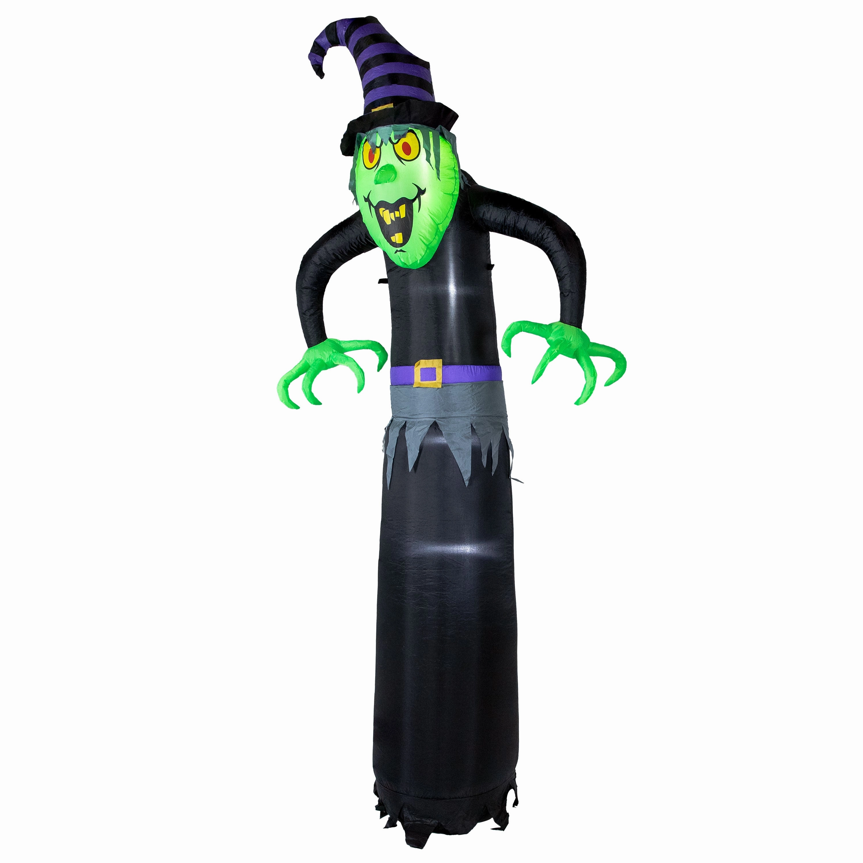 Sunnydaze 8 Winifred the Wicked Witch Inflatable Halloween Decoration
