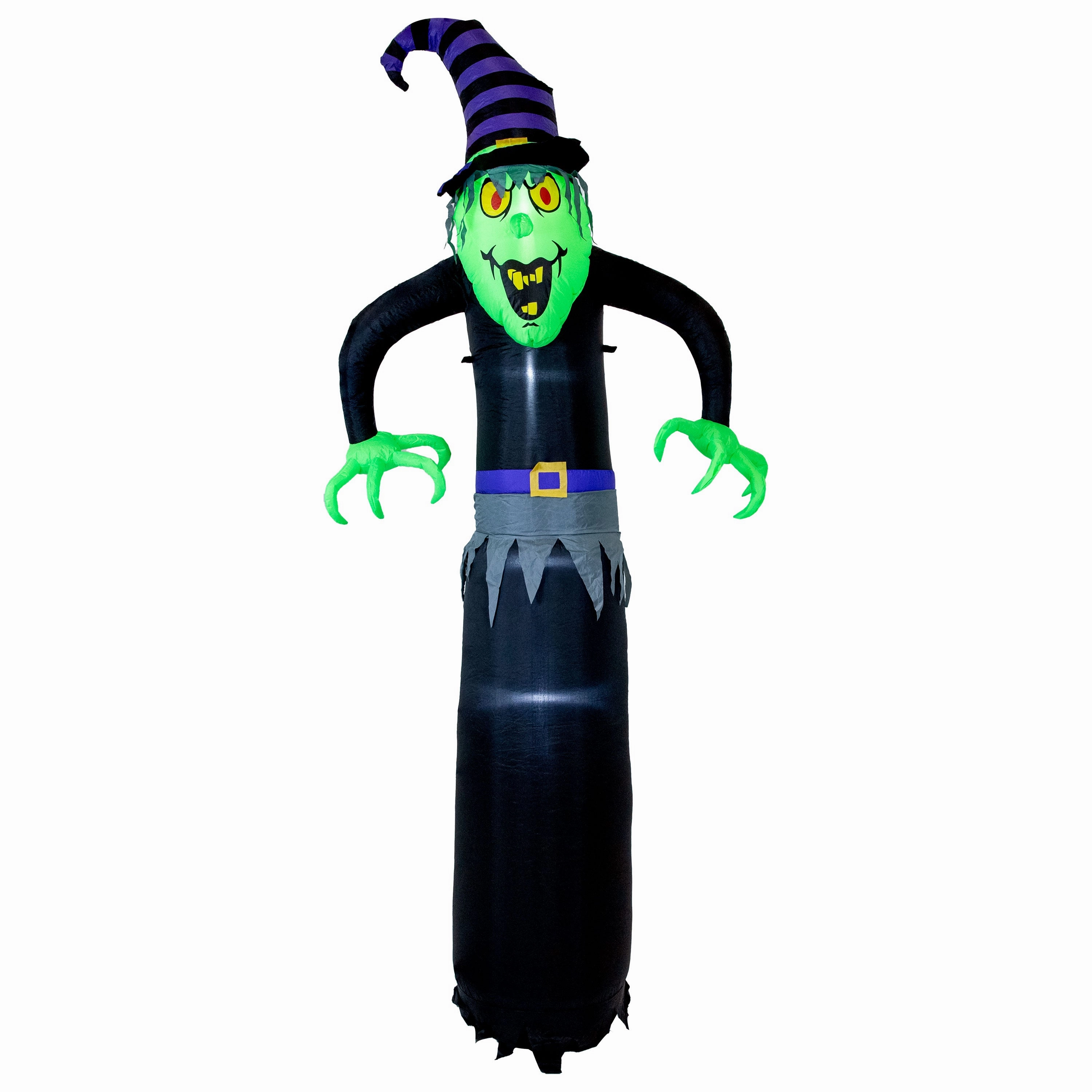 Sunnydaze 8 Winifred the Wicked Witch Inflatable Halloween Decoration