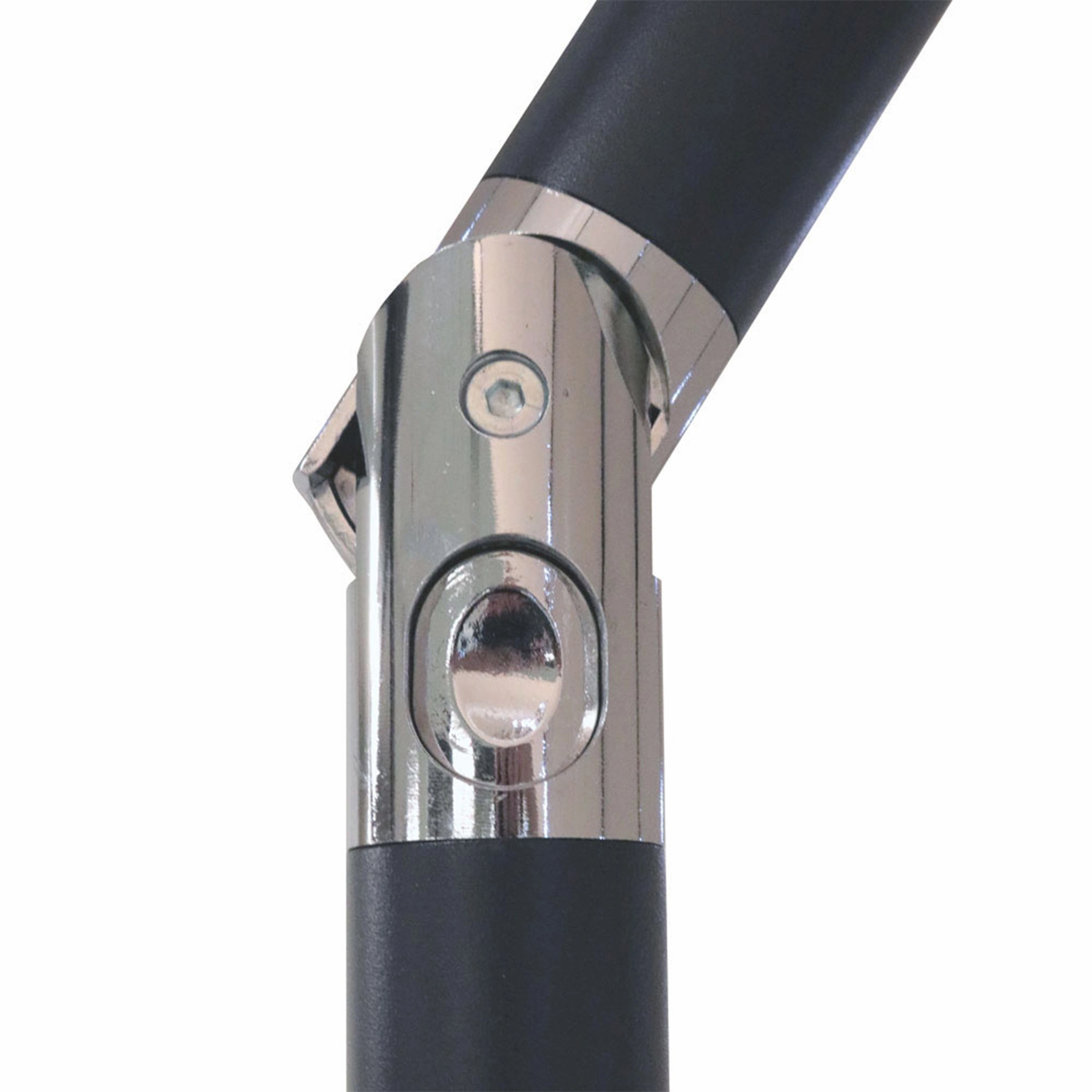 Sunnydaze 9' Striped Patio Umbrella with Push Button Tilt and Crank