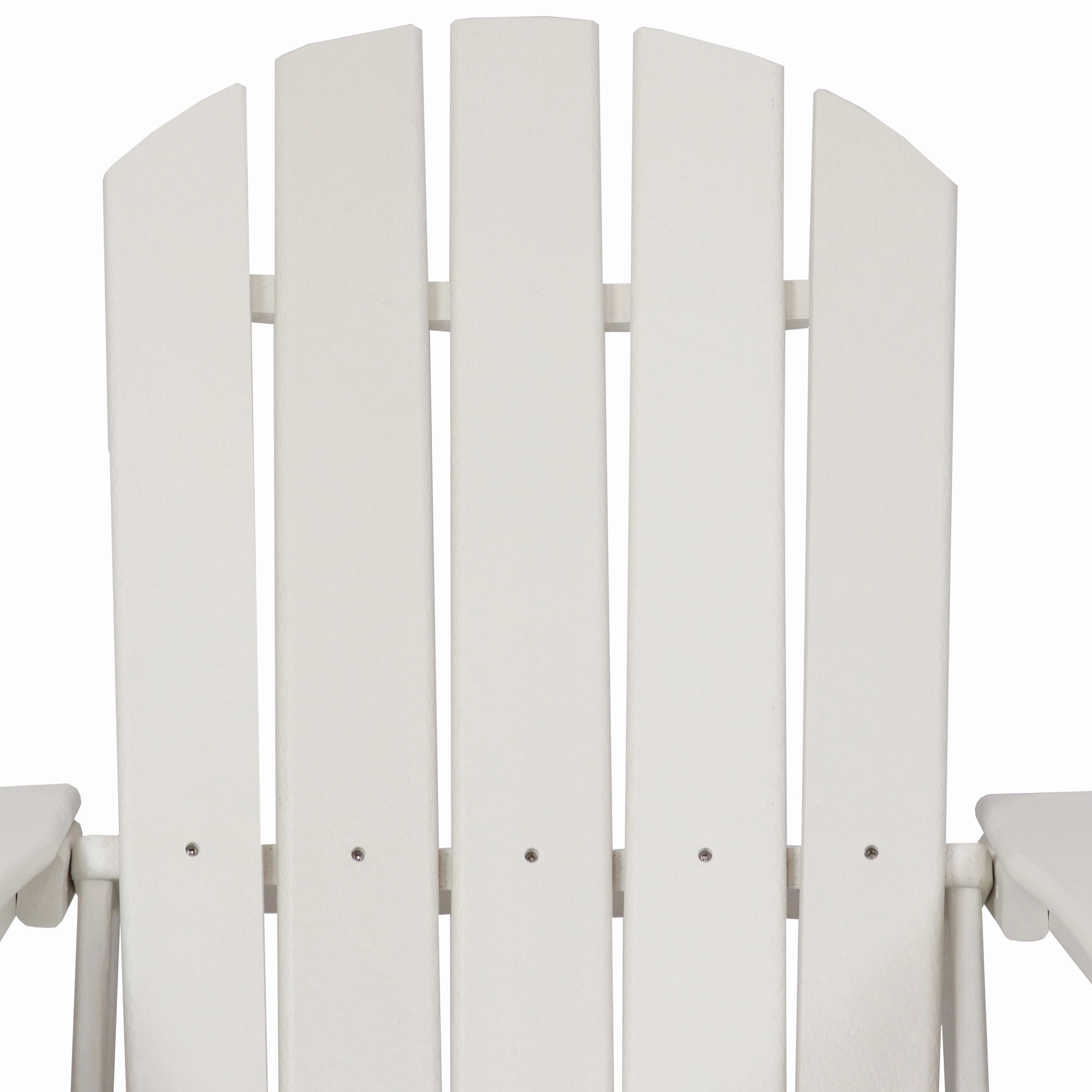 Sunnydaze All-Weather Lake-Style Adirondack Chair with Cup Holder