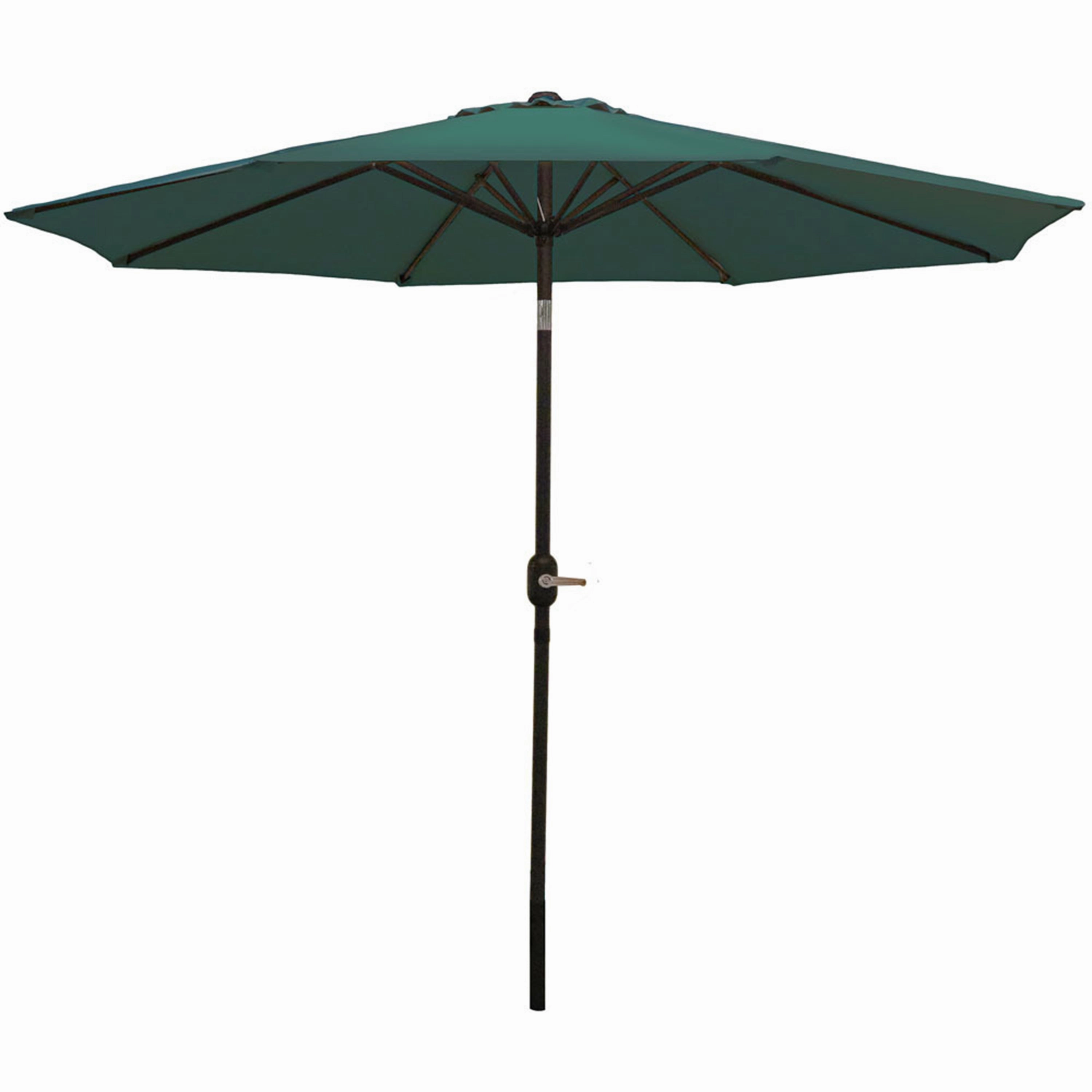 Sunnydaze Aluminum 9' Outdoor Patio Umbrella with Tilt and Crank