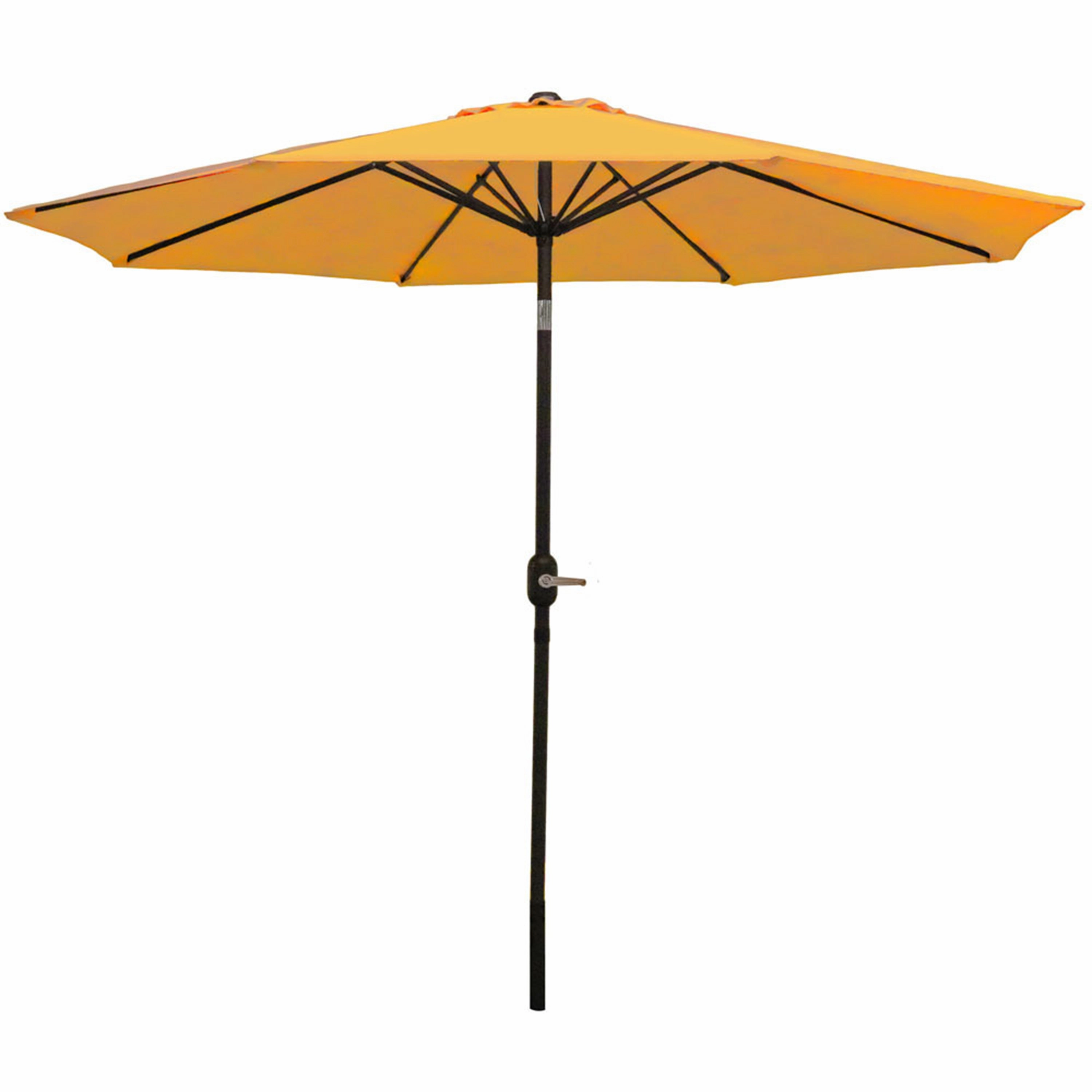 Sunnydaze Aluminum 9' Outdoor Patio Umbrella with Tilt and Crank