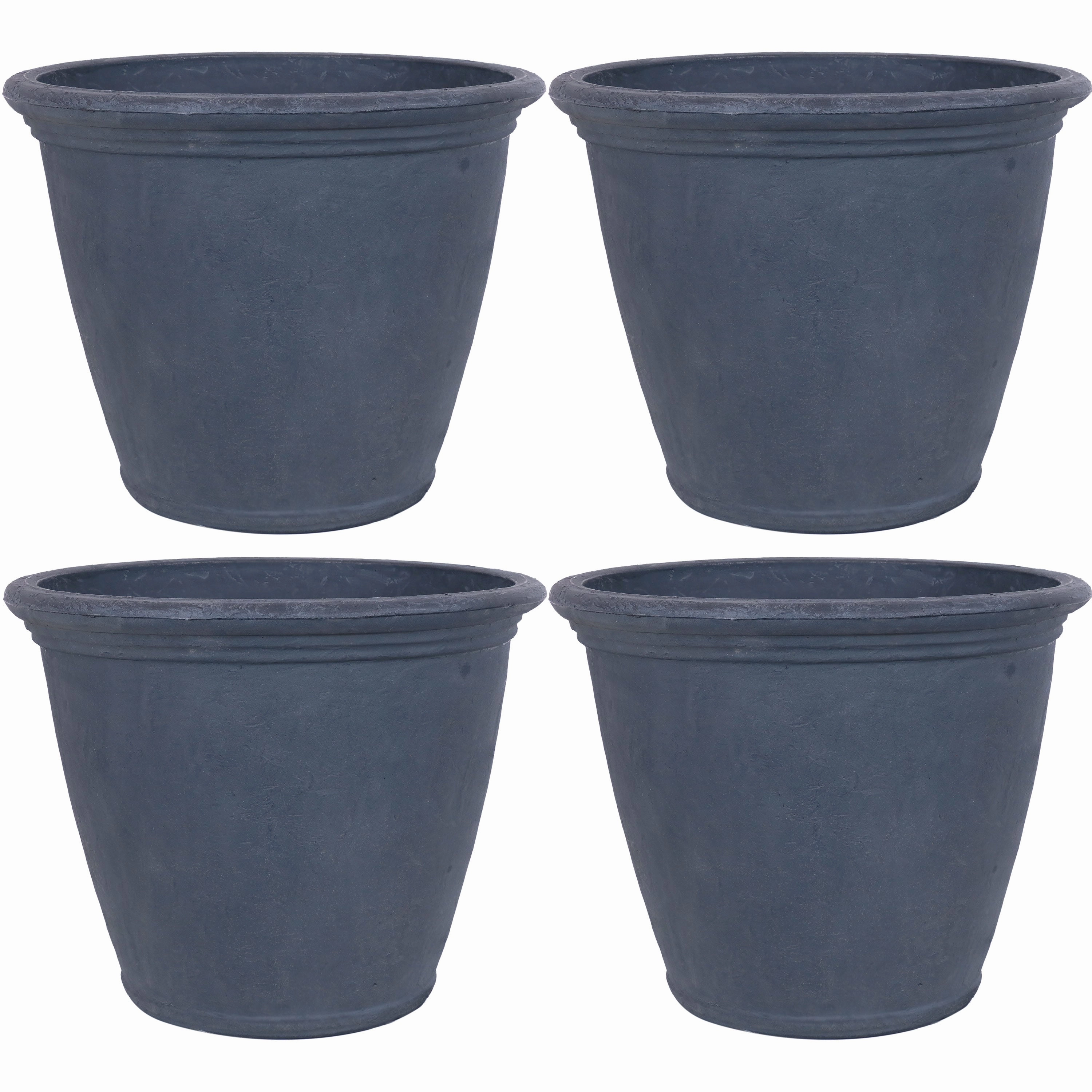 Sunnydaze Anjelica Polyresin Outdoor Flowerpot Planter