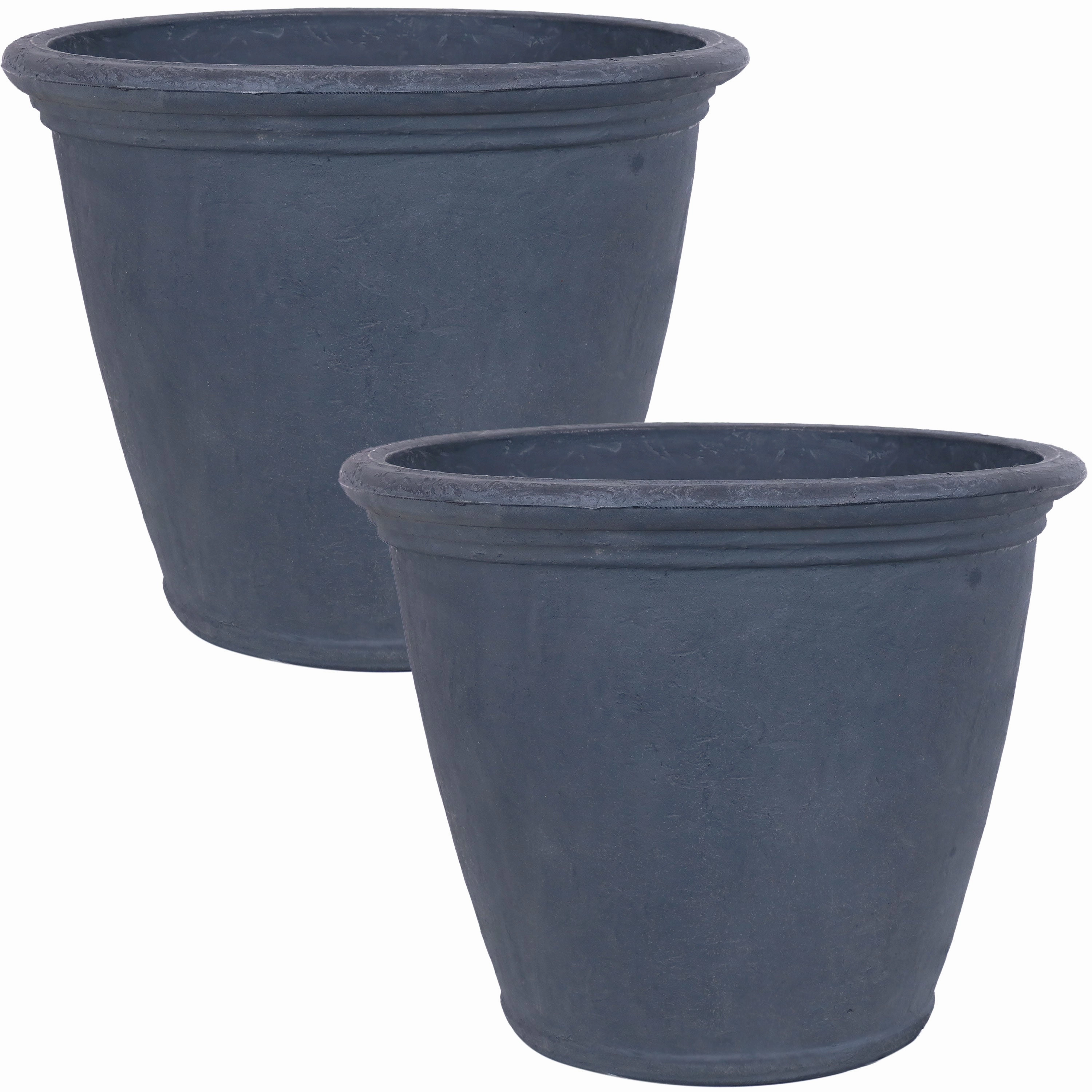 Sunnydaze Anjelica Polyresin Outdoor Flowerpot Planter