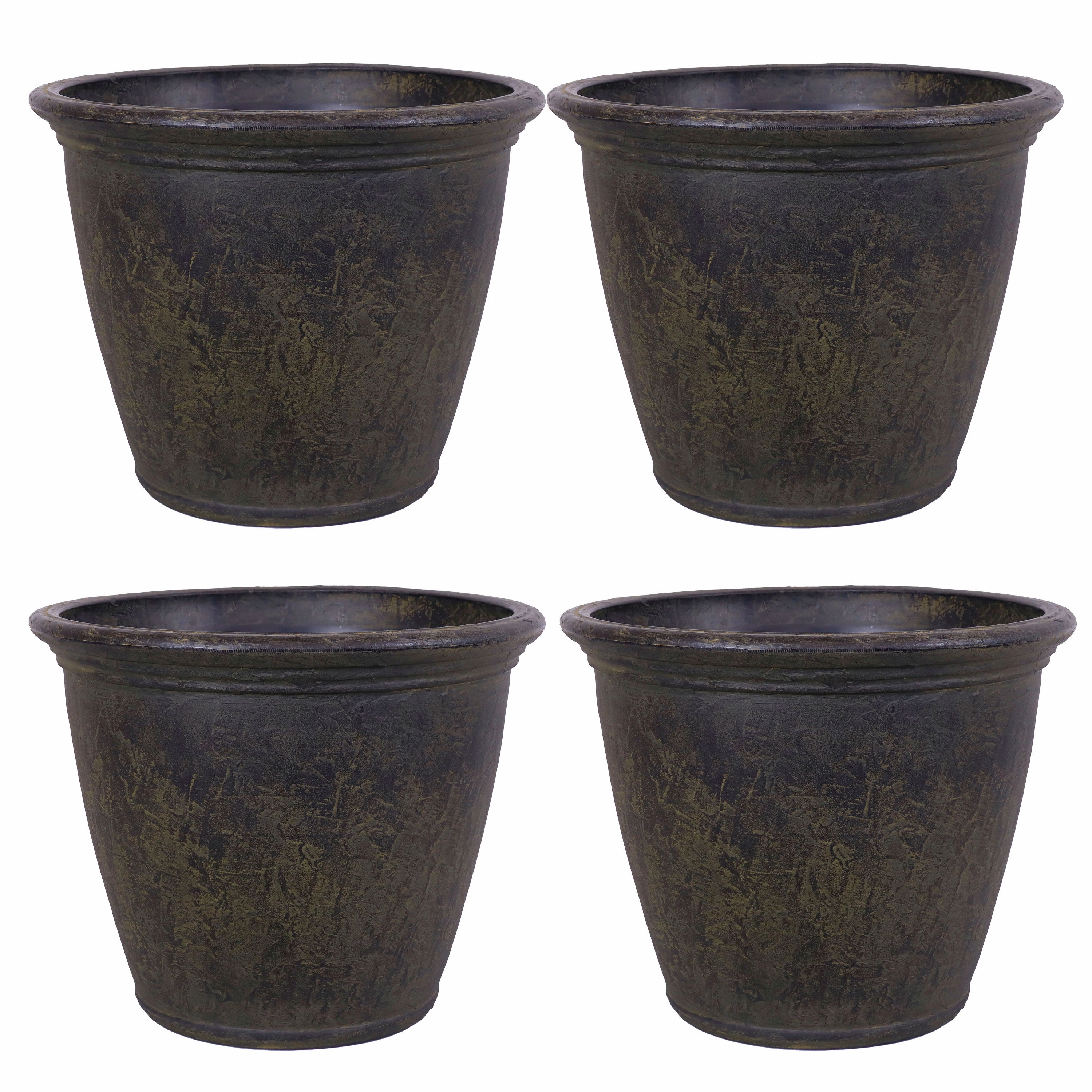 Sunnydaze Anjelica Polyresin Outdoor Flowerpot Planter