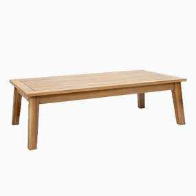 Sunnydaze Bodie 45.25" Acacia Outdoor Patio Coffee Table - Rectangularoutdoor patio furniture set