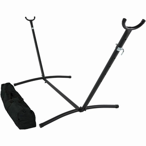 Sunnydaze Brazilian Portable Hammock Stand with Carrying Case double size outdoor hammock for couples