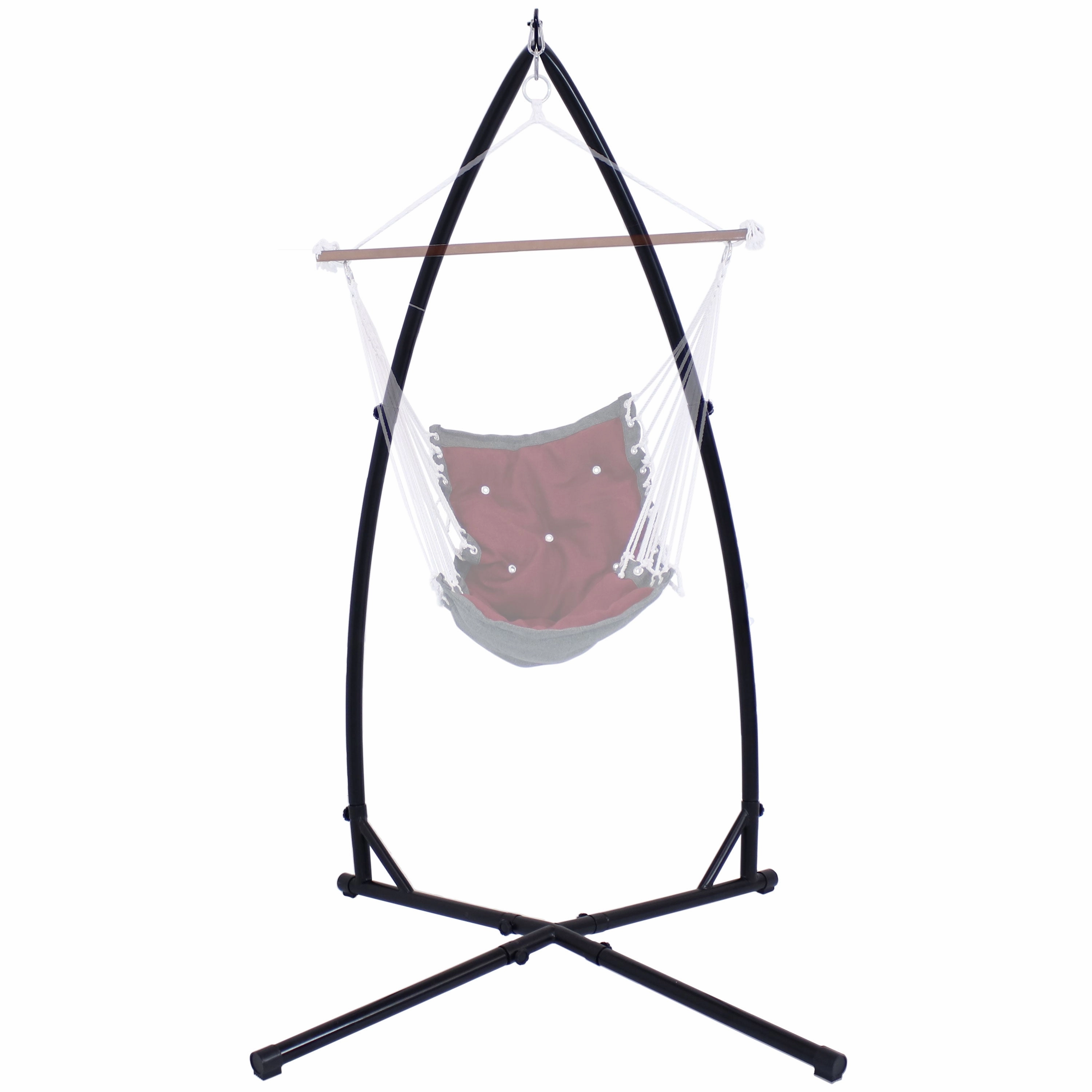 Sunnydaze Durable X-Stand for Hanging Hammock Chairs double size outdoor hammock for couples