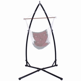 Sunnydaze Durable X-Stand for Hanging Hammock Chairs double size outdoor hammock for couples